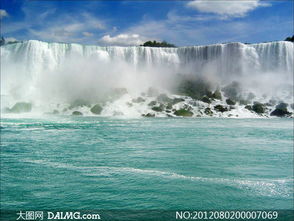 河流和瀑布，大自然的画笔