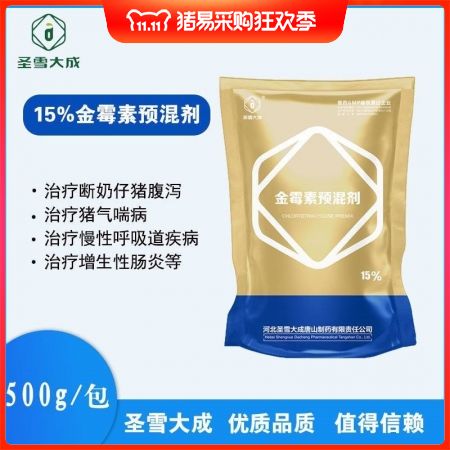 20%金霉素猪料每吨用量是多少？有哪些副作用和禁忌需要注意？
