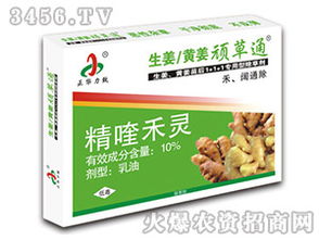 生姜苗后除草剂推荐