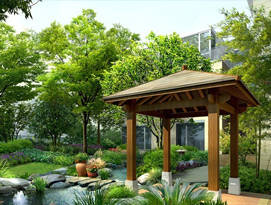 凉亭的双重角色