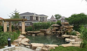 2. 假山水方向要考虑家庭实际情况和整体装修风格