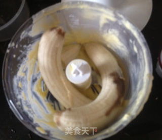 香蕉蛋糕：简单易做