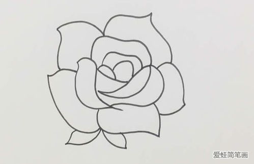 “玫瑰花简笔画，新手如何轻松入门