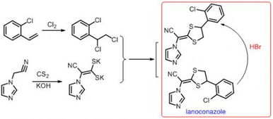 咪唑类药物， 外用为主