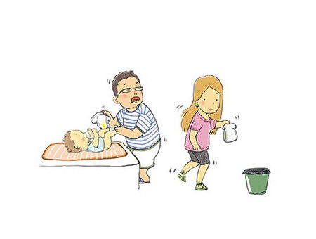 新生儿腹泻原因：喂养不当