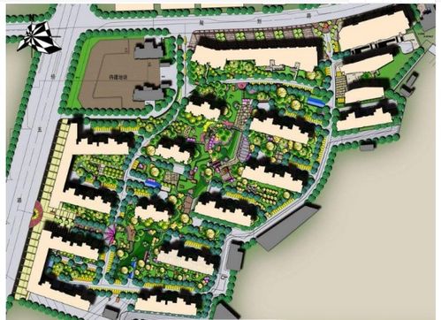 小区绿化道路是否公摊？揭秘绿化平面图识别技巧