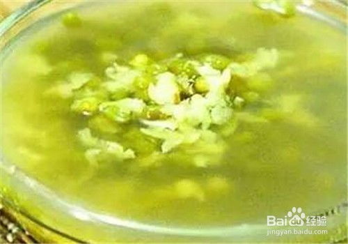 绿豆汤，清热解毒