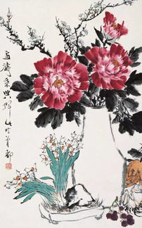 牡丹花写意画法来了新手如何画出好作品