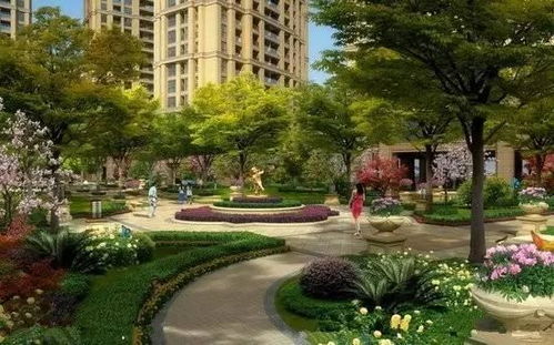 高档小区绿化， 不仅仅是树木