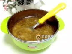 绿豆百合汤：清热解毒