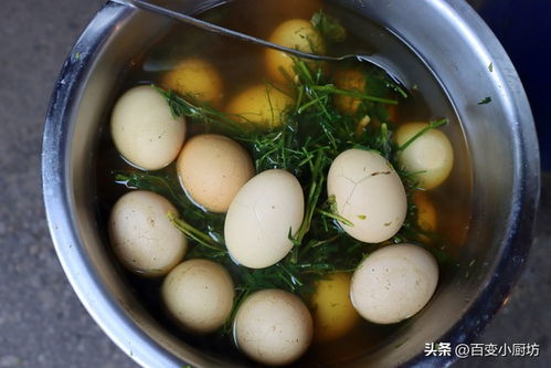 艾叶别煮蛋，这样做更清香软糯