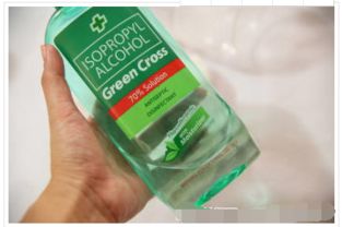 方法一：白醋纸巾法