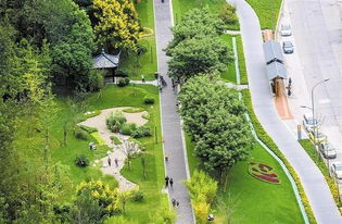 成者阝天府绿道， 物联网系统助力