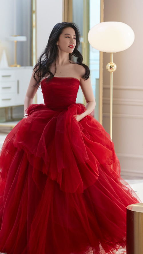舞会红裙的别样风情