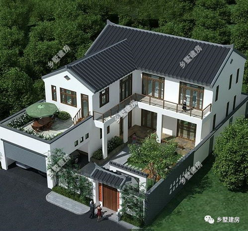 新中式庭院， 古韵与现代的交织