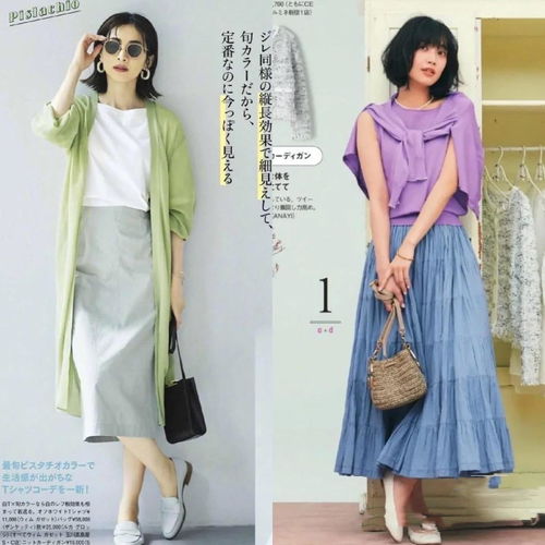 花色半身裙+上衣，如何打造夏日清新穿搭