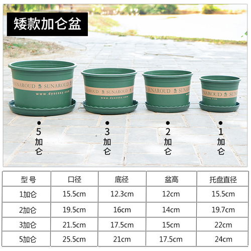 一加仑花盆约等于3.78升，能放3.78升土