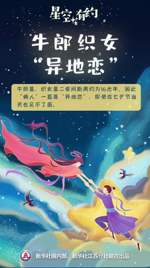七夕节与立秋节气相近，源于牛郎织女相会的传说