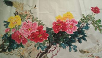 精美牡丹刺绣，这款华丽绽放的款式