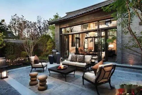 中式别墅院子设计：古典与现代的完美融合