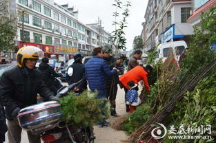 赶集日的人潮涌动