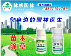 选对除草剂， 木本花卉苗圃的杂草不再猖獗