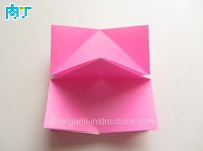 简单折法：先折两片花瓣