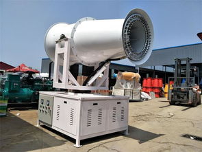 雾炮机：雾化效果佳， 适合雨后使用