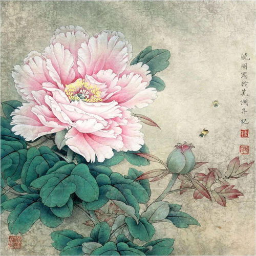 “掌握线条与墨色，如何轻松绘牡丹
