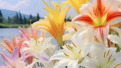 百合花语：深情离别，爱在离别中绽放