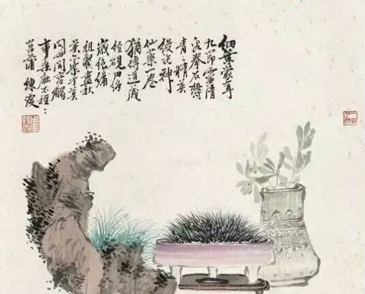 菖蒲与文人，气节与高洁