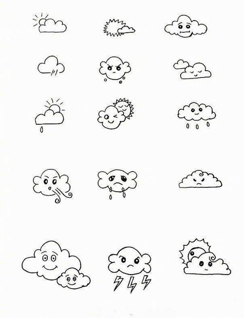 多肉简笔画图片素材， 海量版权图片