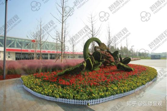 花坛设计，花儿的乐园