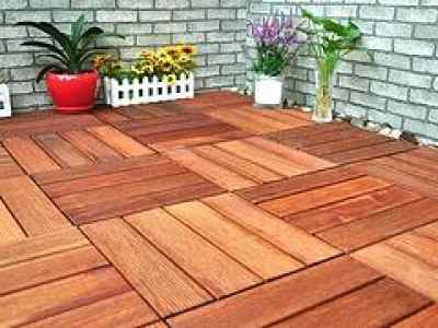 防腐木户外地板的应用