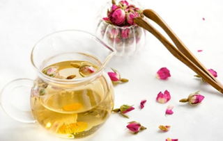 月季花茶，花大色艳，口感清爽