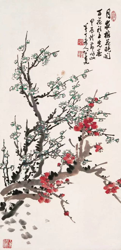 梅花色彩丰富，寓意深远