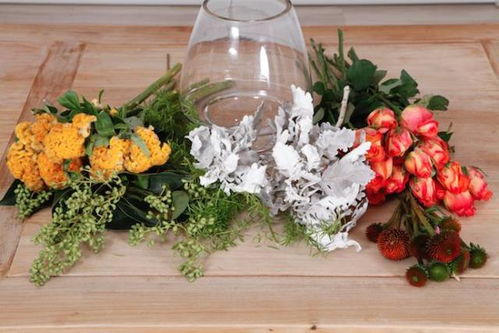 插花前准备