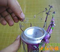 易拉罐手工制作花盆，如何让废弃易拉罐焕发新生
