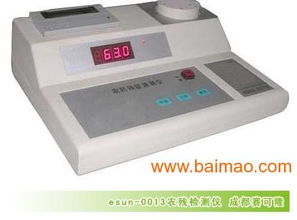 检测原理和适用范围