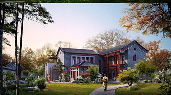 小区别墅园林景观设计：和谐与舒适， 你值得拥有