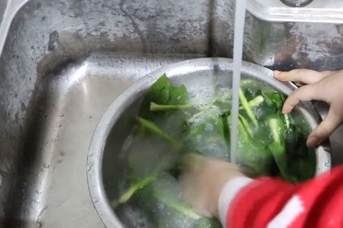 1. 浸泡水洗法