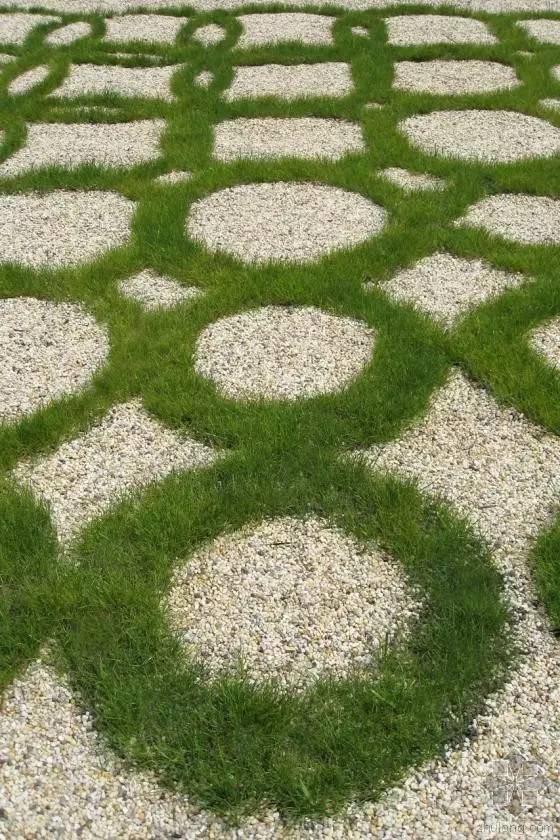 形状：让园林铺装梗有层次感