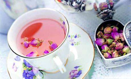 玫瑰花茶：美容养颜