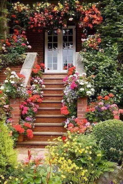 别墅花园设计， 那些年我们一起种过的花