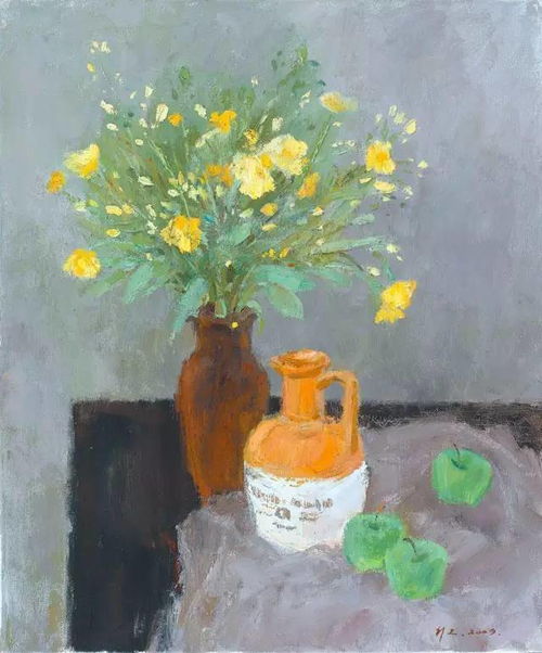 花卉油画的魅力