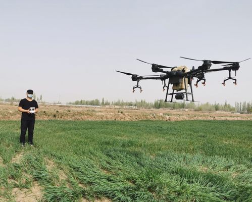 无人机T30：飞行中的高效除草工