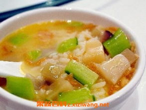 鲍鱼壳冬瓜汤：以鲍鱼壳和冬瓜为主料