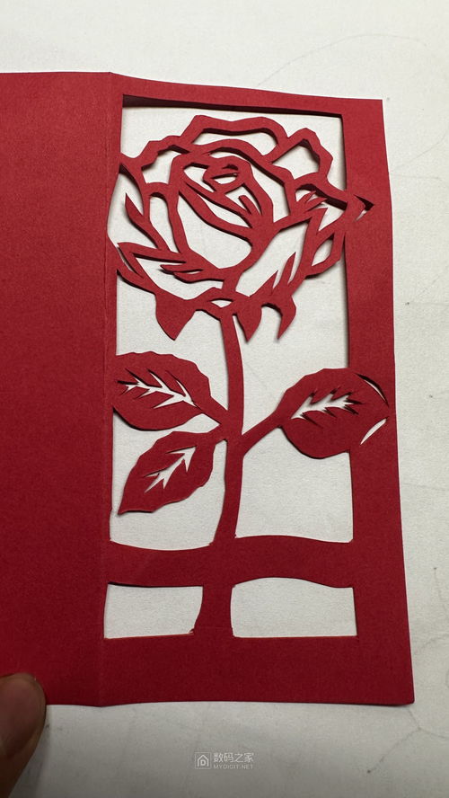 玫瑰花剪纸步骤哪里找？保姆级攻略