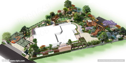 景观园林设计，空间艺术的表现