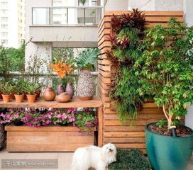 城市绿化中的花箱应用